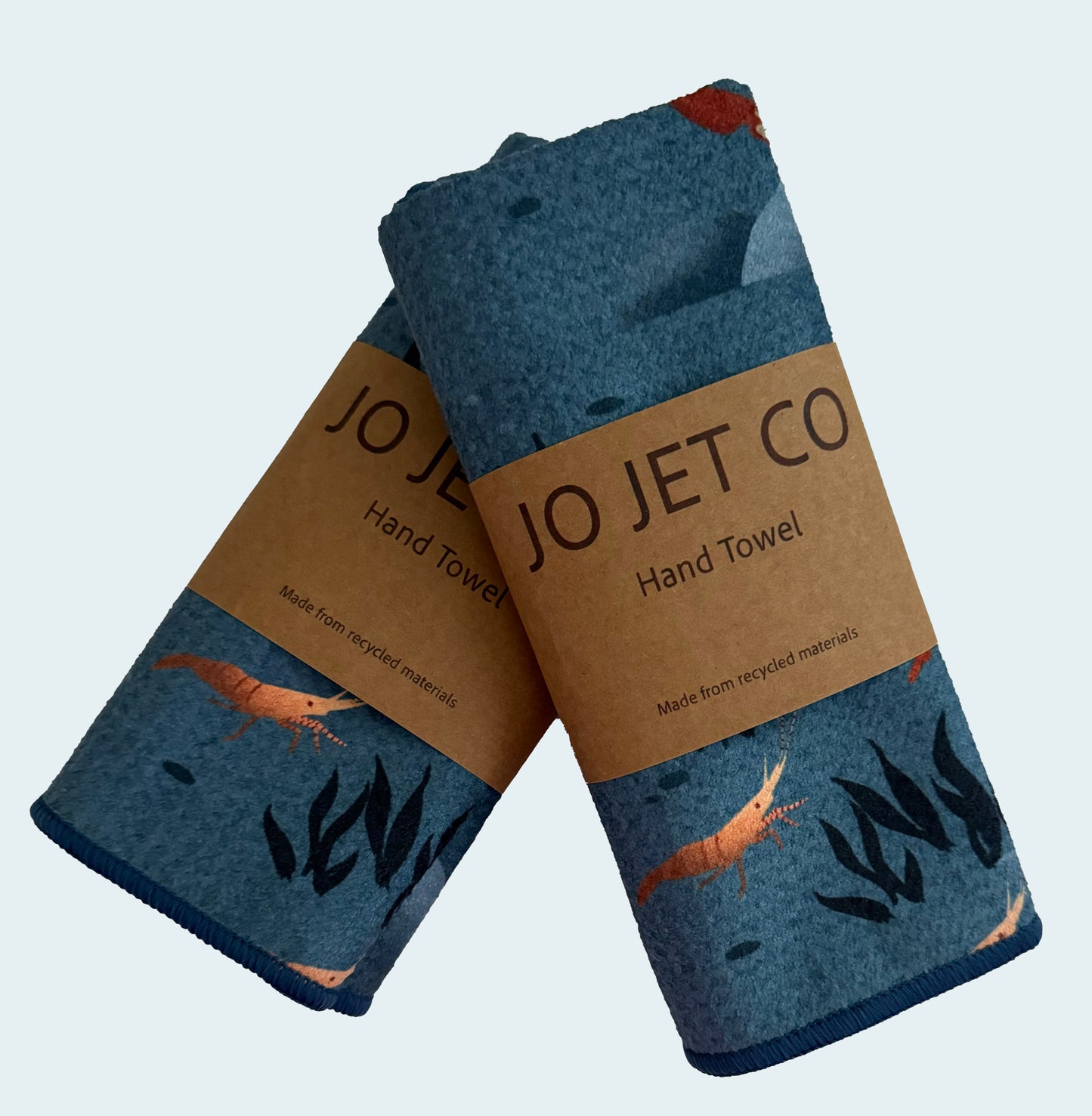 Light weight, quick-drying, and absorbent kitchen or bath towel. Size: 18” x 30”. Microfiber waffle weave. Compact. Quick-drying. Double sided print. Made from post-consumer recycled materials.